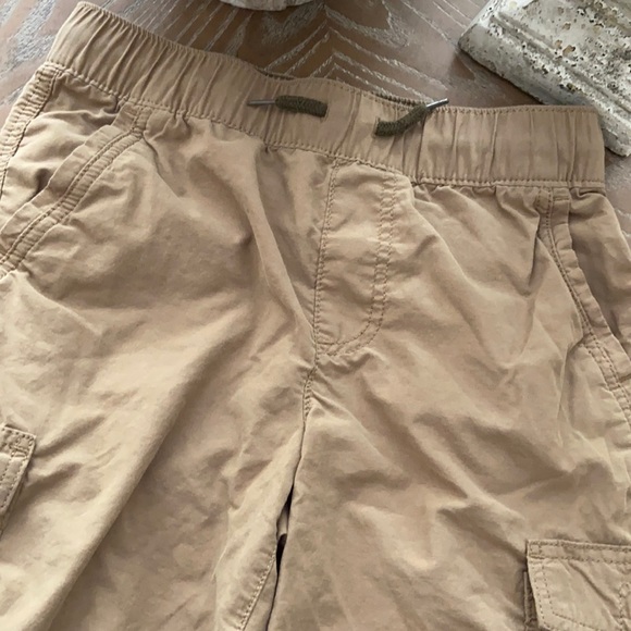 Big Boys Khaki Cargo Pocket Summer Shorts - Picture 2 of 7